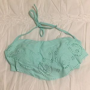 Xhilatration Bandeu Bikini Top